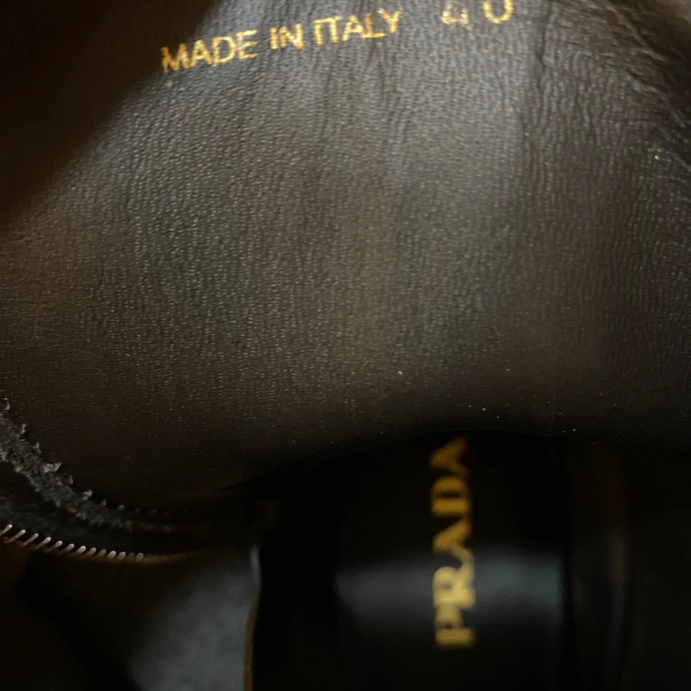 Prada Chocolate Combat Boot size 40 - Picture 3 of 4